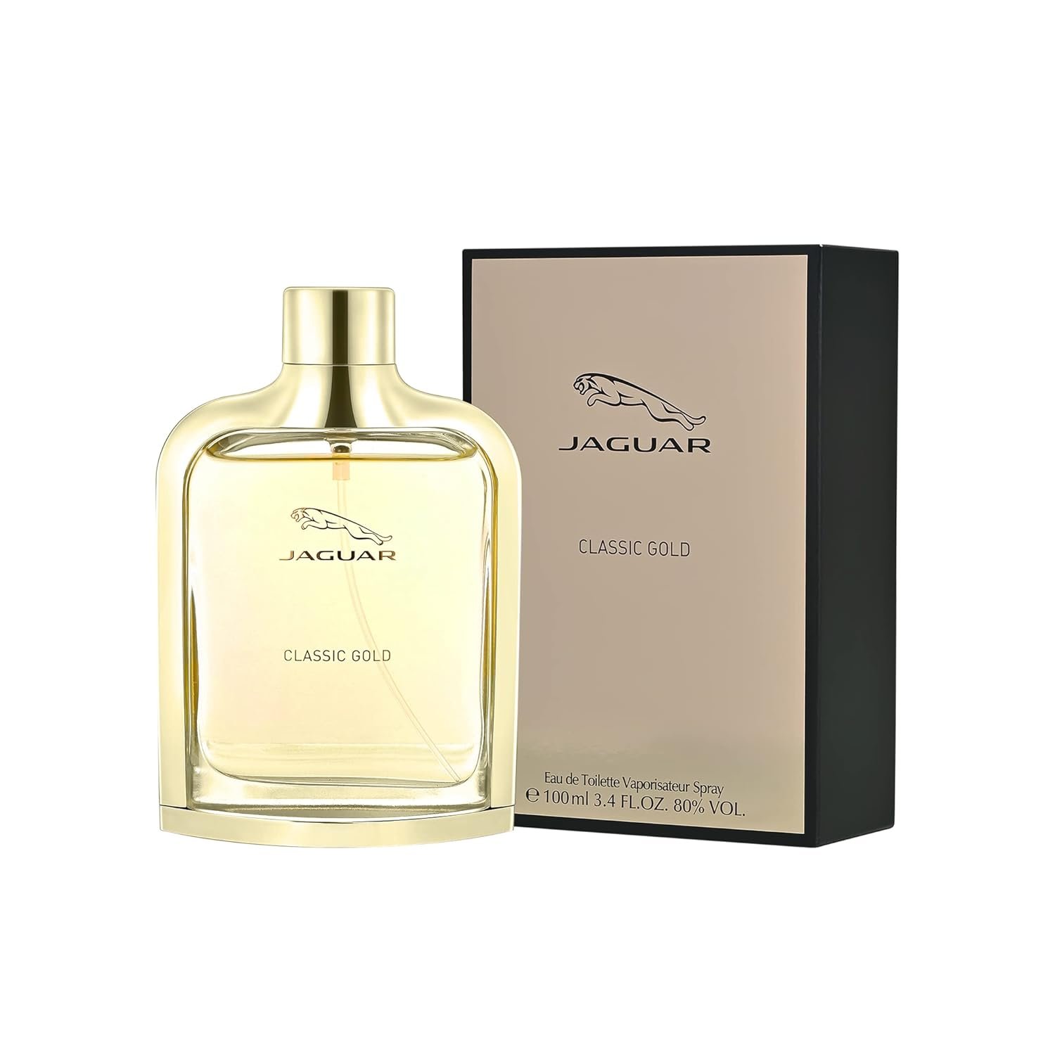 Jaguar Classic Gold Eau de Toilette - 100 ml (For Men)