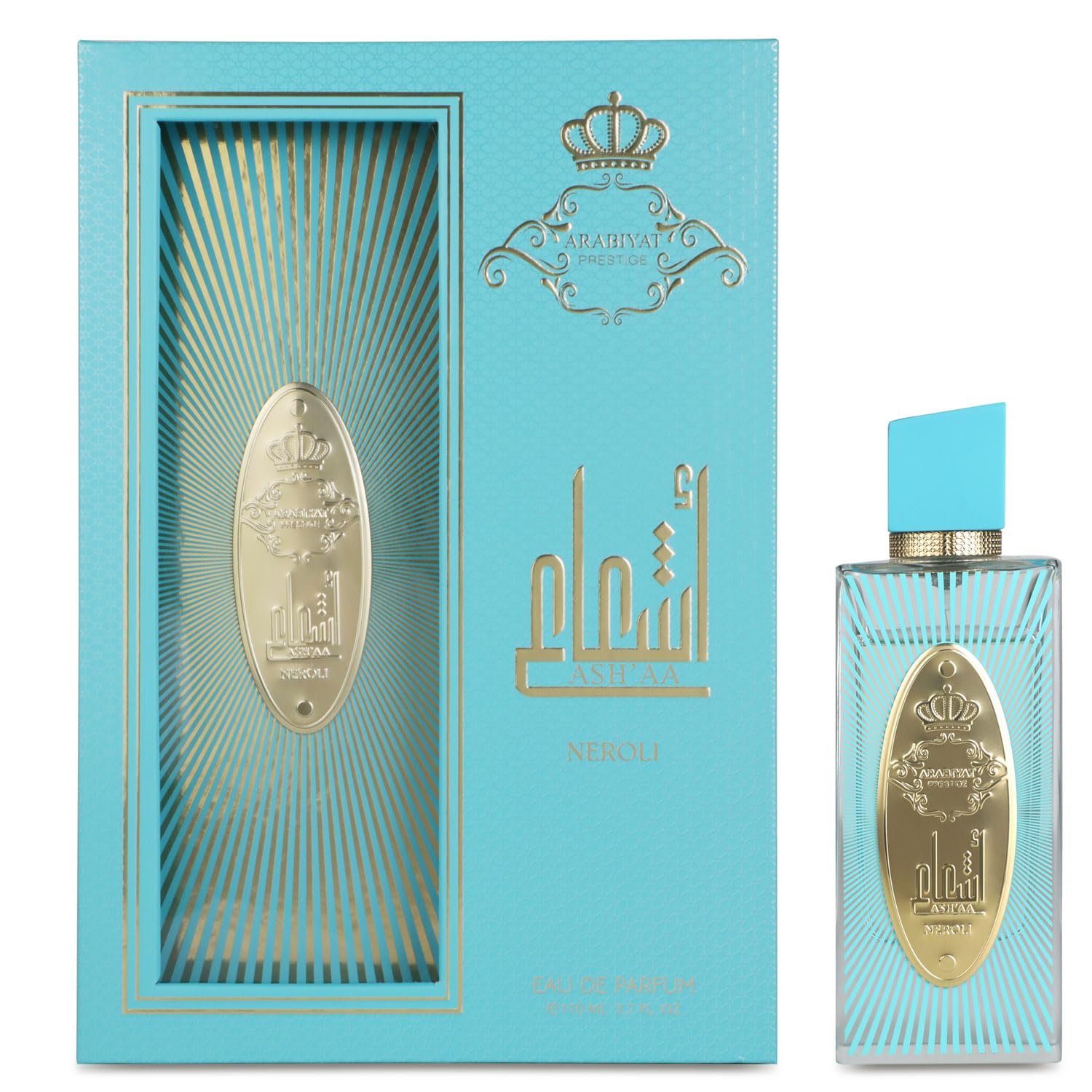 Arabiyat Ashaa Neroli Eau de Parfum 110ml – Long Lasting Citrus Floral Perfume for Women