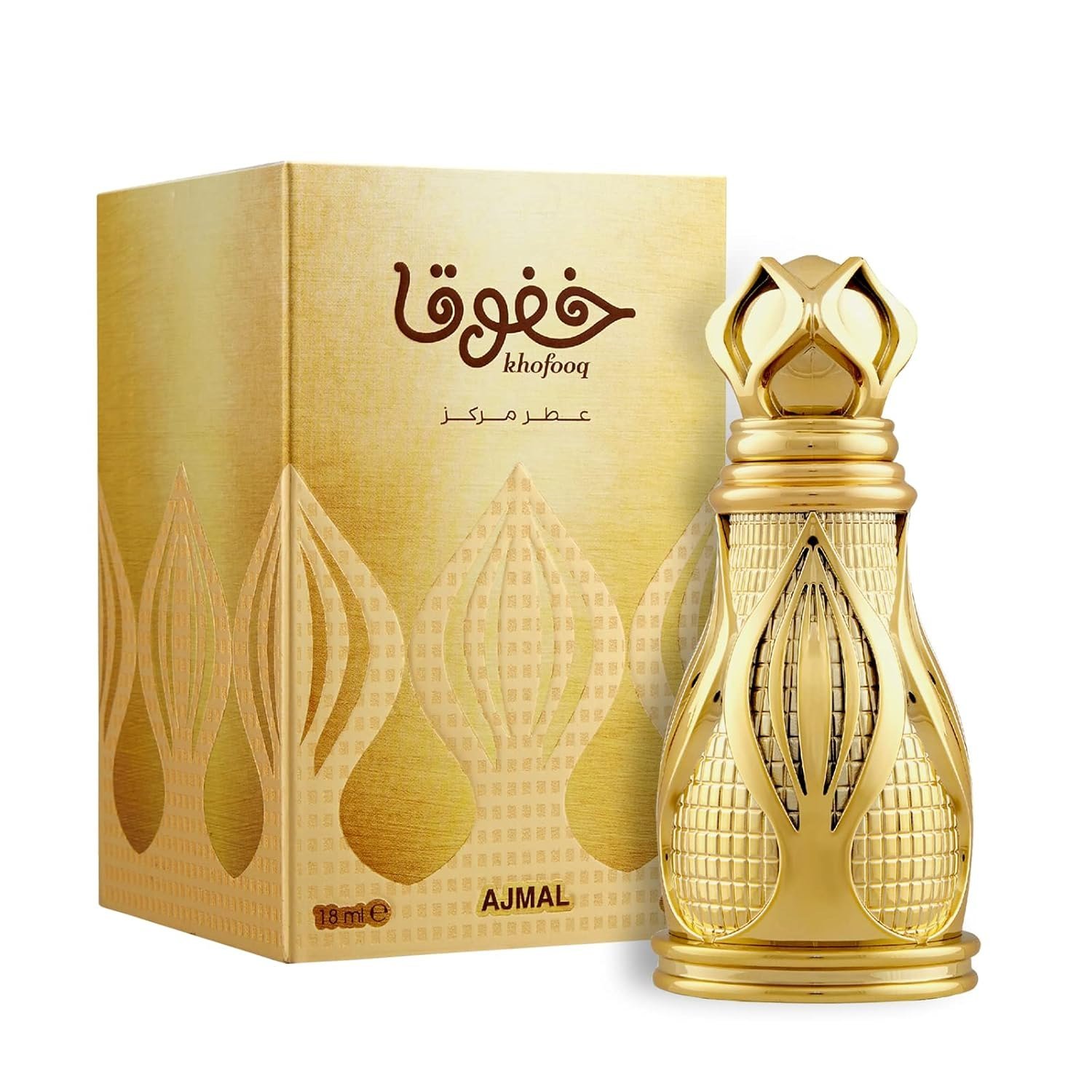AJMAL Unisex Khofooq Concentrated Floral Free From Alcohol Oil Perfume, 18ml secondary