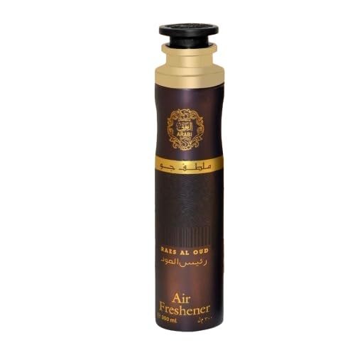 ARABI Raes Al Oud Imported Room Air Freshner Spray Long Lasting Scent | Eliminates Odours- 300ml