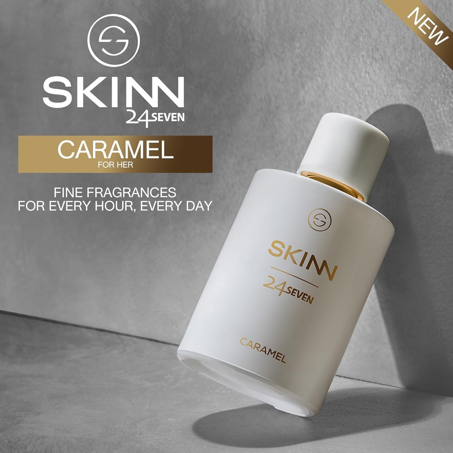 Skinn By Titan | 24Seven Caramel Perfume - 100 Ml | Perfume For Woman | Gift for Women secondary