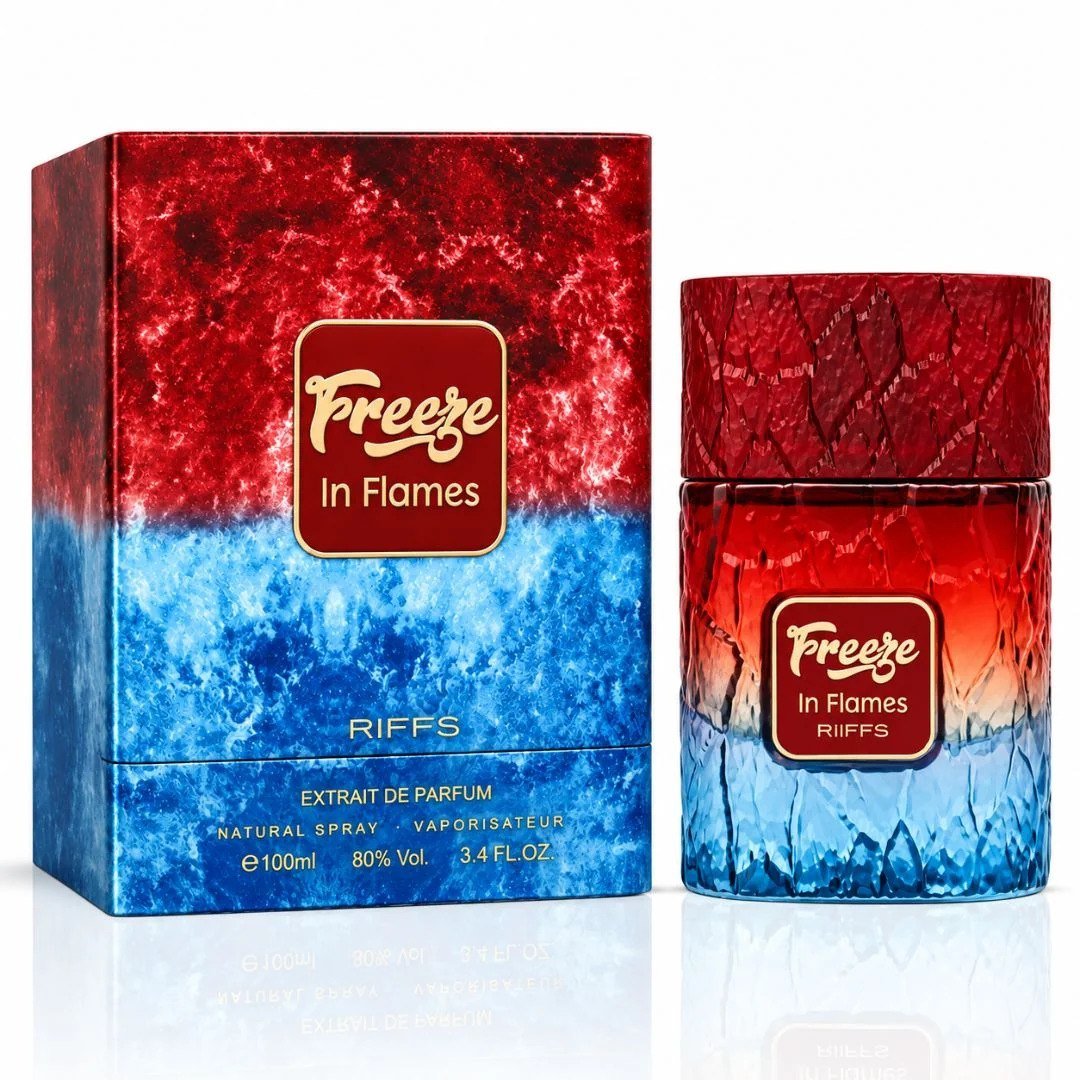 RiiFFS FREEZE In Flames Extrait De Parfum  -  100 ml (For Men & Women)