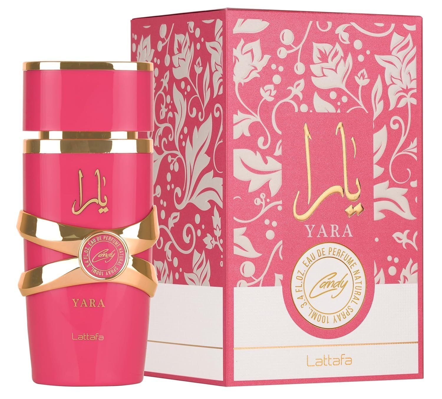 Lattafa Yara Candy Long Lasting Perfume For women Eau De Parfum 100ml secondary