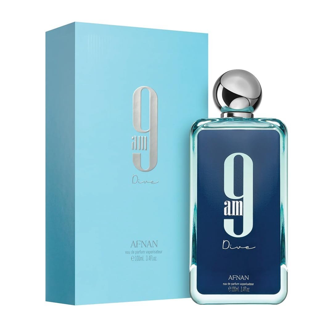 AFNAN 9AM Dive For Men Long Lasting Eau De parfum - 100ml secondary