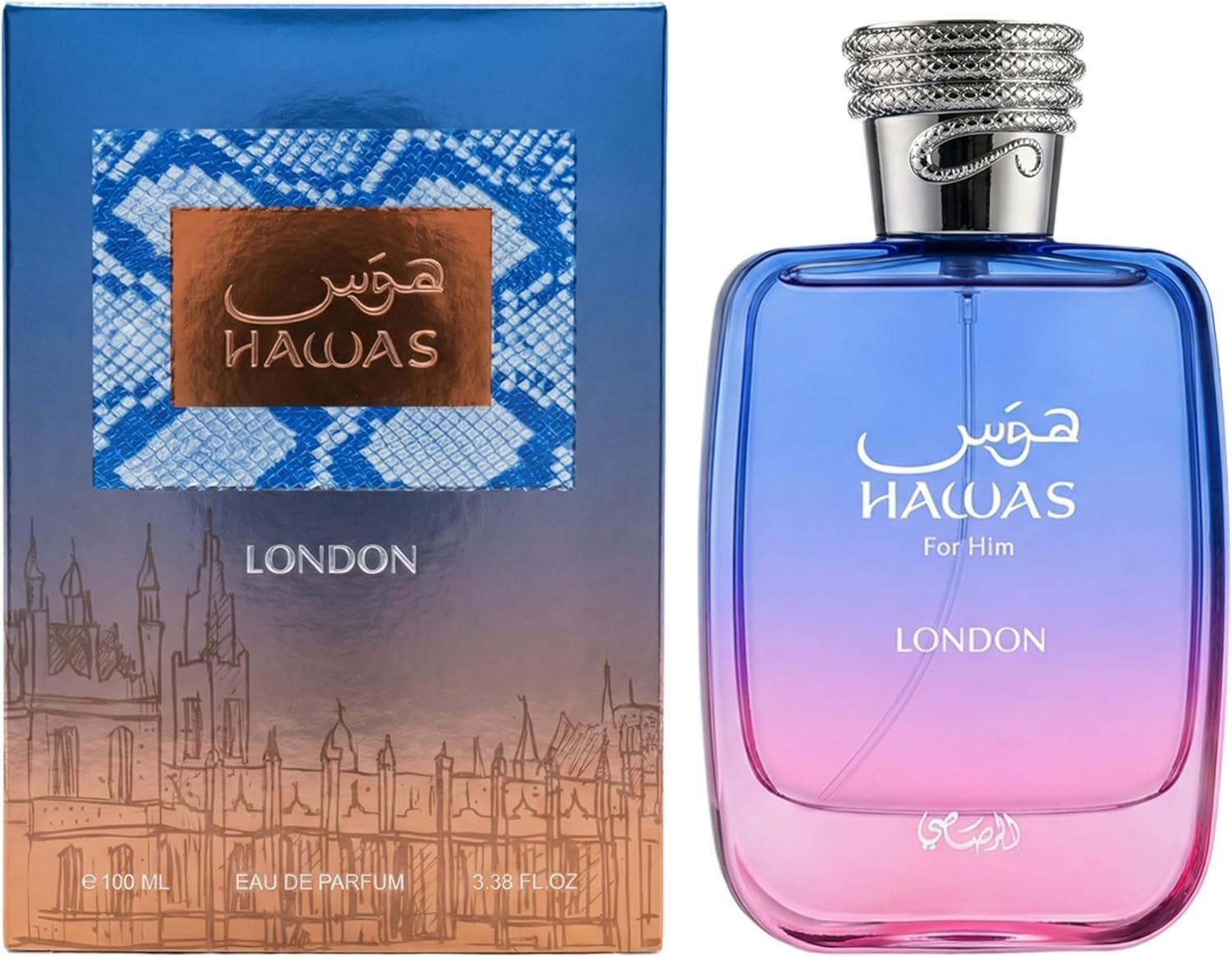 Rasasi Hawas London For Men Eau De Parfum- 100 ml perfume